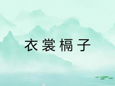 衣裳槅子