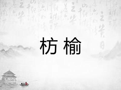枋榆