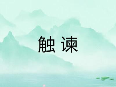 触谏
