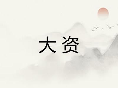 大资