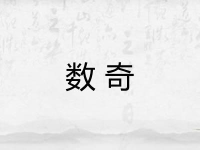 数奇
