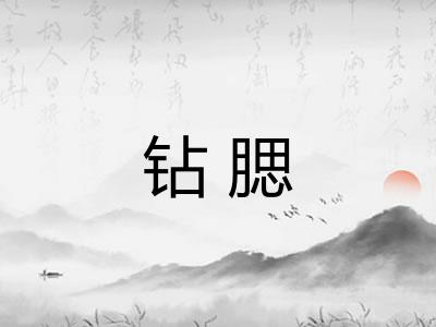 钻腮