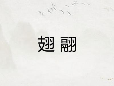 翅翮