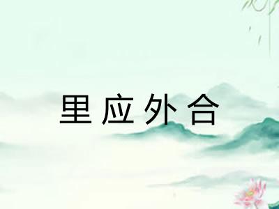 里应外合