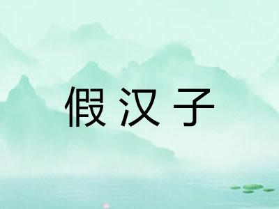 假汉子