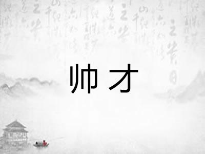 帅才
