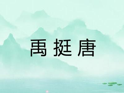 禹挺唐 禹挺唐