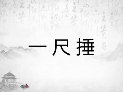 一尺捶