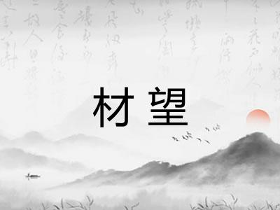 材望