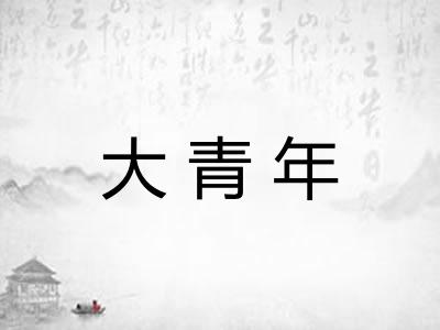 大青年