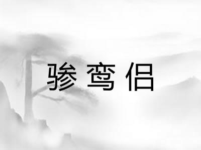 骖鸾侣
