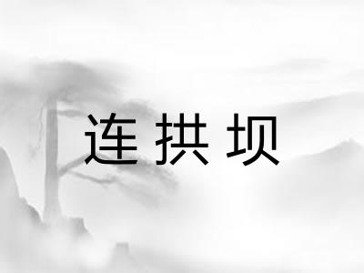 连拱坝