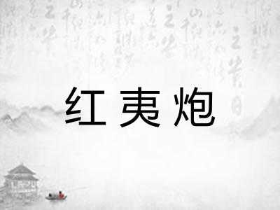 红夷炮 红夷炮