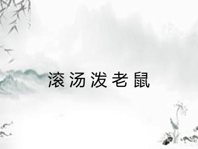 滚汤泼老鼠