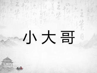 小大哥