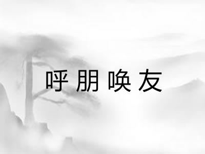 呼朋唤友