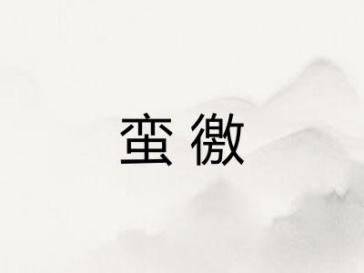 蛮徼