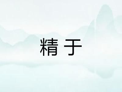 精于