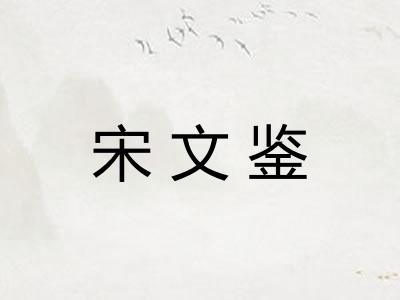 宋文鉴