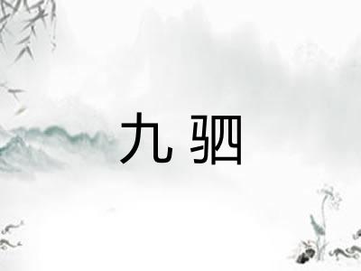 九驷
