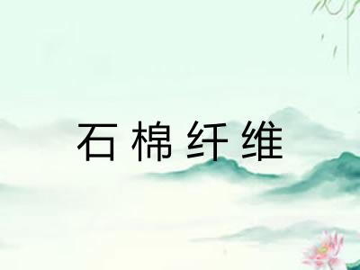石棉纤维