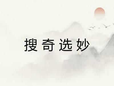 搜奇选妙