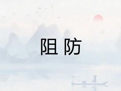 阻防 阻防