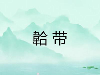 韐带