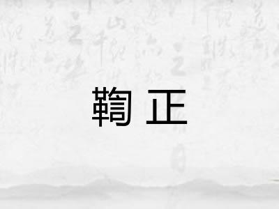 鞫正