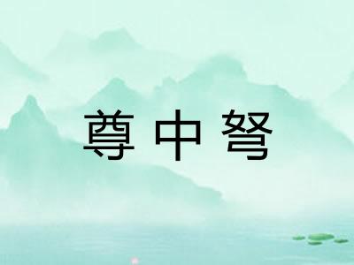 尊中弩