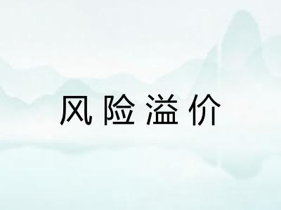 风险溢价