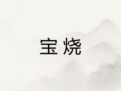 宝烧