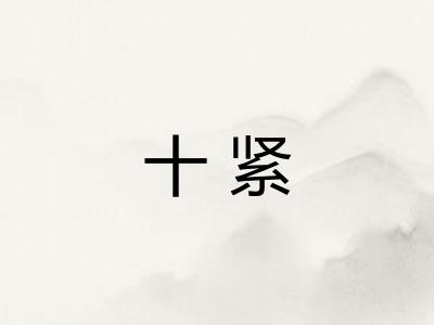 十紧