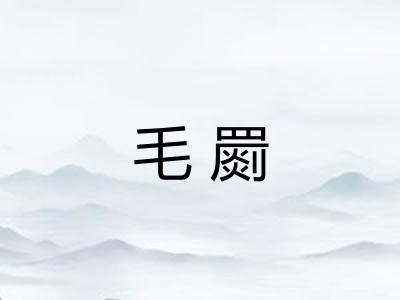 毛罽