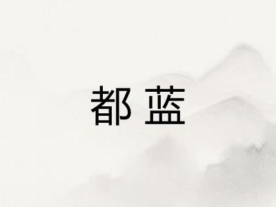 都蓝