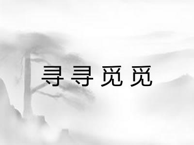 寻寻觅觅