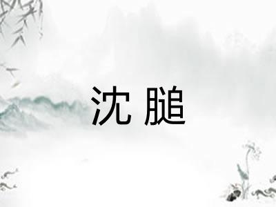 沈膇