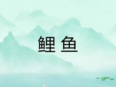 鲤鱼