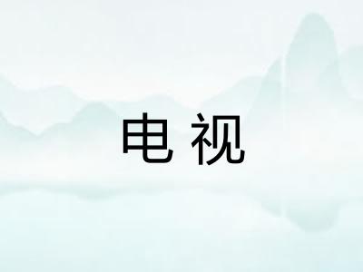 电视