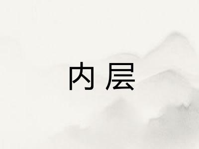 内层 内层