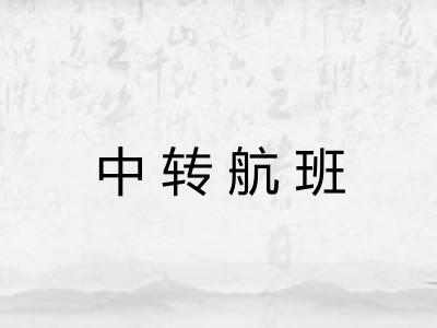 中转航班