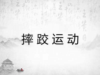 摔跤运动