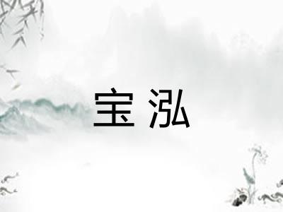 宝泓