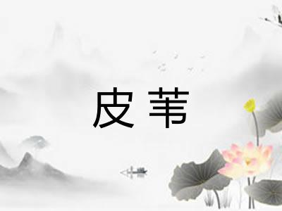皮苇