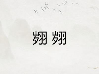 翙翙
