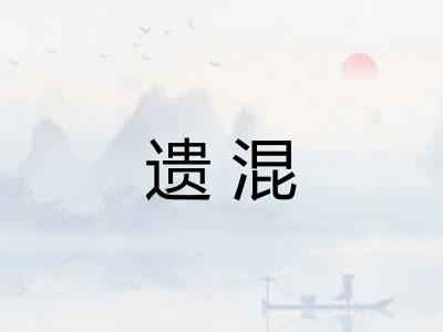 遗混