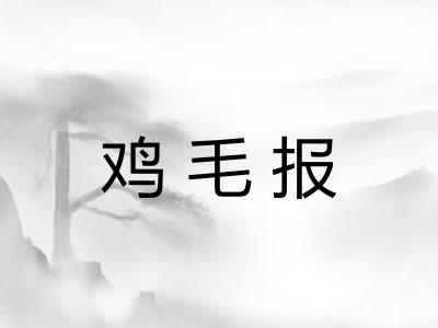 鸡毛报