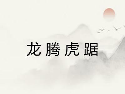 龙腾虎踞