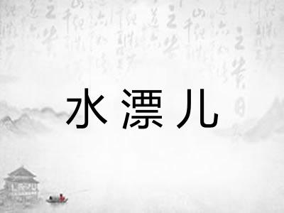 水漂儿