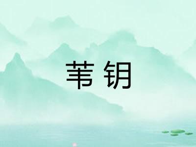 苇钥